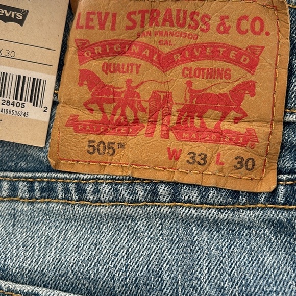 Levi’s 505 regular jeans nwt - Picture 5 of 10